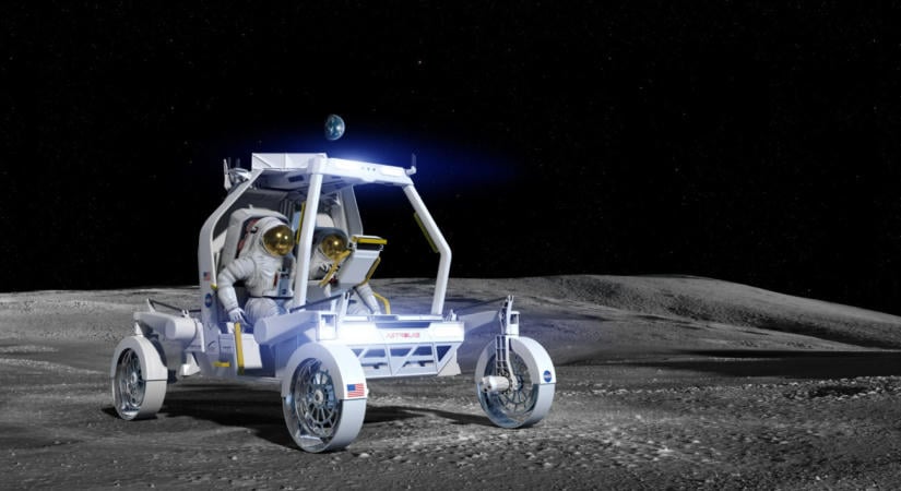 Bemutatta legújabb holdautóit a NASA, ezekkel furikáznak majd az űrhajósok a leendő bázison