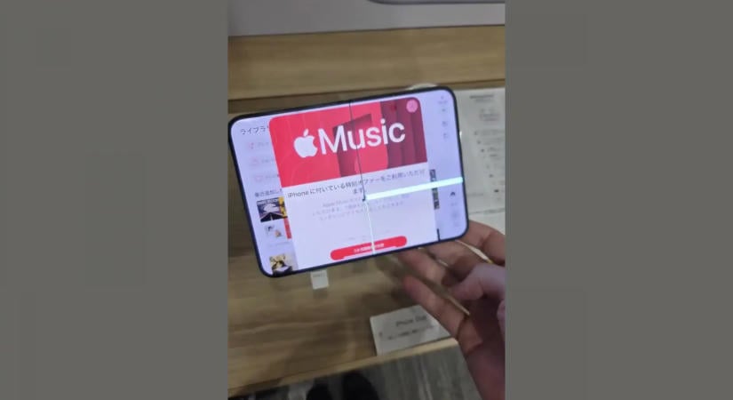 Már a megjelenés napján törött kijelzős iPhone Duókról számoltak be a felhasználók