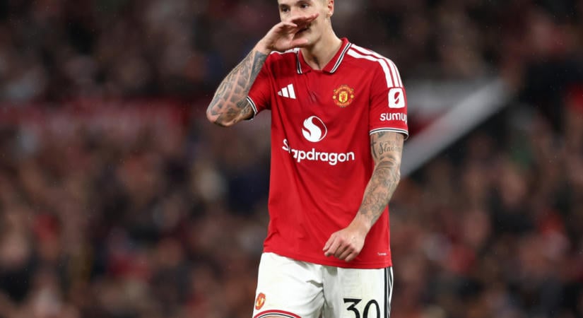 Benjamin Sesko januárig is kieshet a Manchester Unitednél