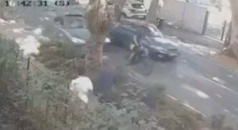 Térfigyelő kamera rögzítette a siófoki gázolást