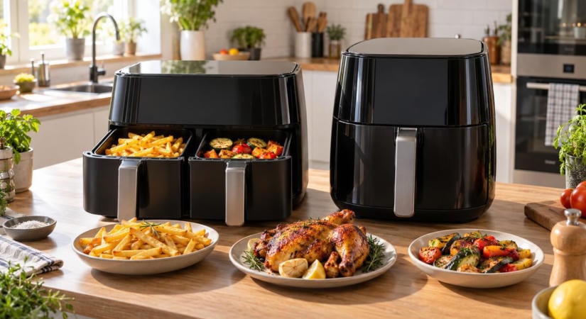 Aldi vagy Lidl air fryer? Megnéztük, melyik kinek lehet jobb választás