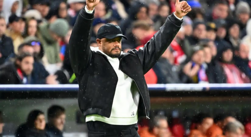 Mentőhelikopterrel vitték kórházba Vincent Kompanyt, a Bayern München edzőjét, miután összeesett