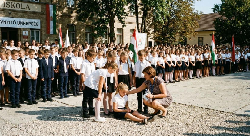 Tűző nap, ünneplő, ájulás – van, ahol újragondolták az évnyitót