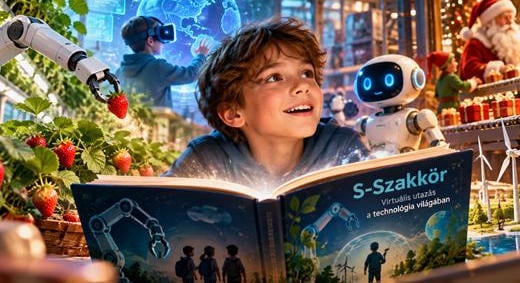 Mesekönyvben kel életre a robot, az AI és a virtuális valóság