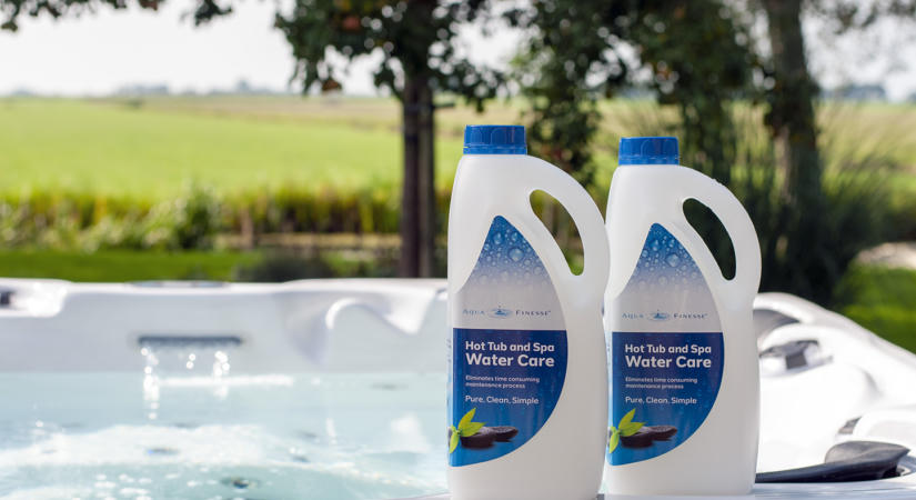AquaFinesse a jakuzziban: kristálytiszta víz heti két perc alatt