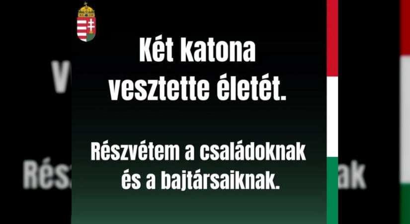 Két katona is elhunyt szolgálatteljesítés közben a Magyar Honvédségnél