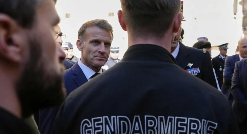 Macron szerint nem normális a felfokozott állapot Franciaországban pár hónappal a választások előtt