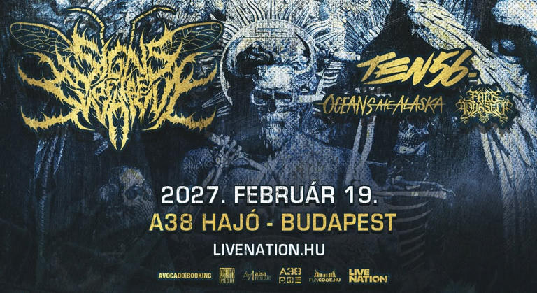 A Signs of the Swarm igazi deathcore fesztivált hoz az A38 Hajóra