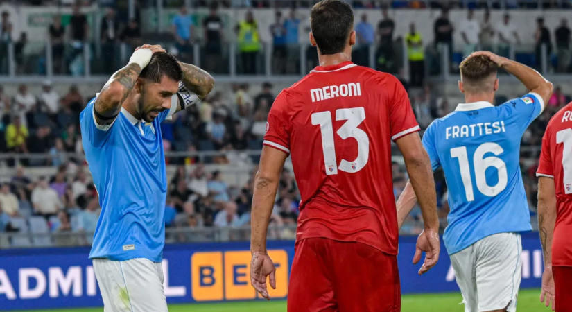 Meglepetésre a Lazio kiesett Serie B-s ellenfelével szemben az Olasz Kupából