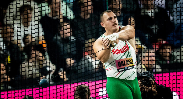 A vb-címvédőnek érvényes kísérlete sem volt, Halász Bence második lett a budapesti atlétikai világdöntőn