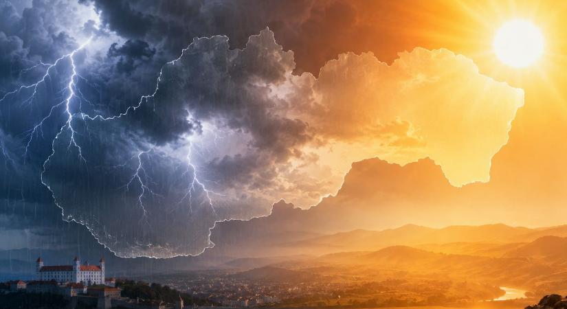 Az ország déli részén délután 35 Celsius-fokig emelkedhet a hőmérséklet