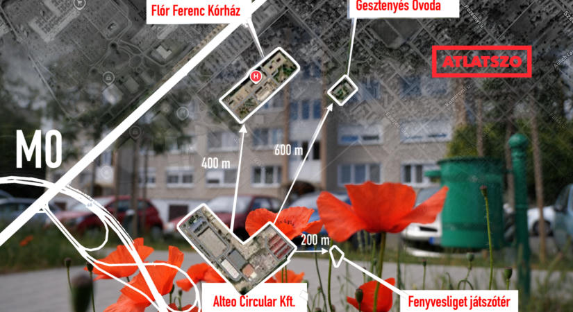 Lakópark, kórház, óvoda közelében működik Kistarcsán az egyre bővülő hulladéktelep