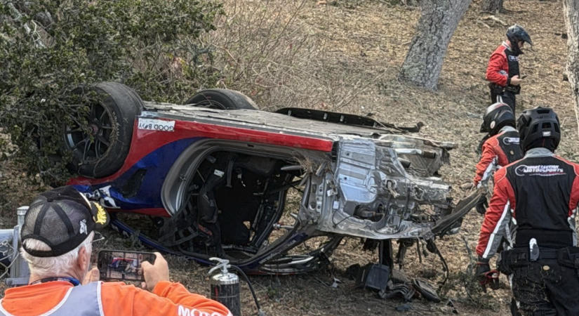 Horrorisztikus baleset miatt kellett halasztani az IndyCar edzését