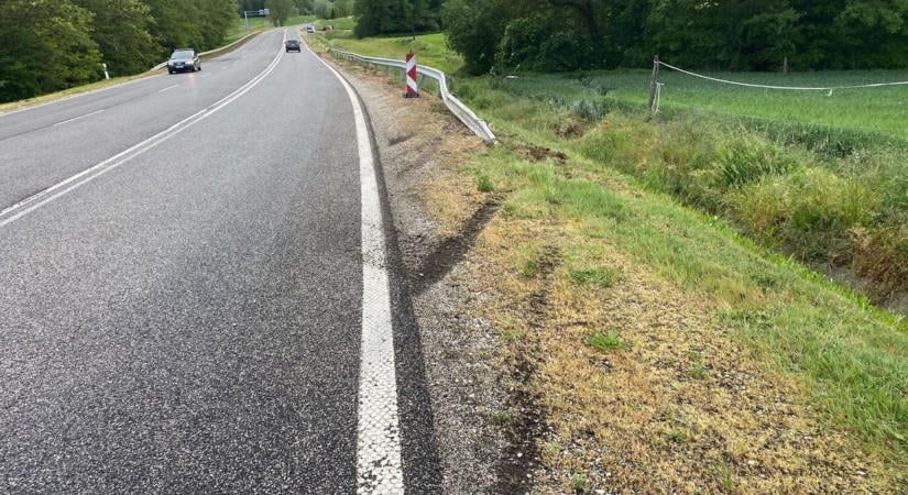 Nem véletlenül dolgoztak a 76-os főúton – ez volt a cél a Zalaegerszeghez közeli szakaszon