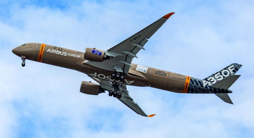Teljesítette szűzrepülését az Airbus A350F