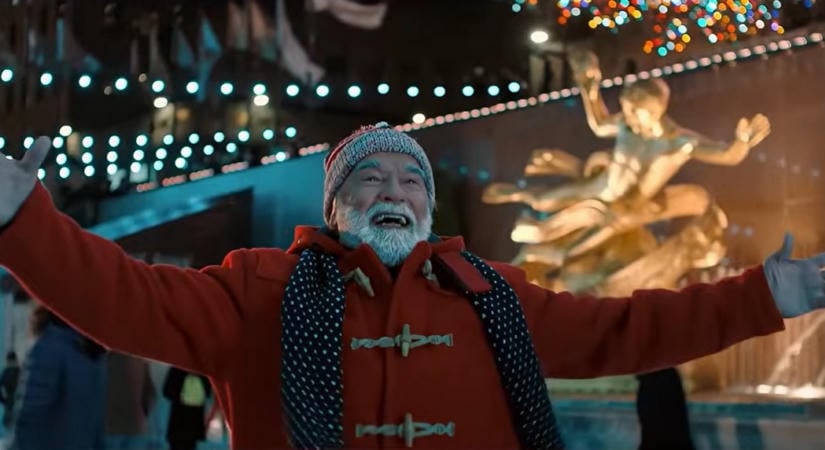Hasta la vista, virgács! Schwarzenegger Mikulásnak állt