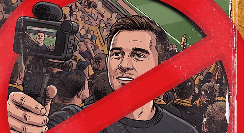 Lelátó vagy videóstúdió? Egyre nagyobb vita övezi a stadionvloggereket