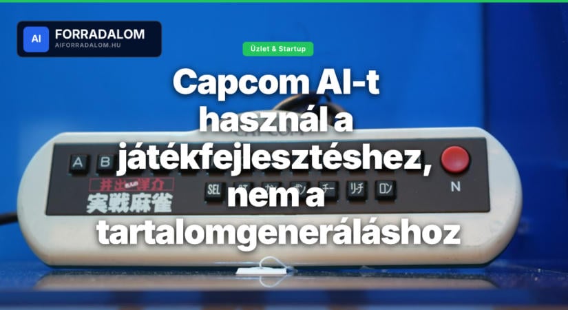Capcom AI-t használ a játékfejlesztéshez, nem a tartalomgeneráláshoz