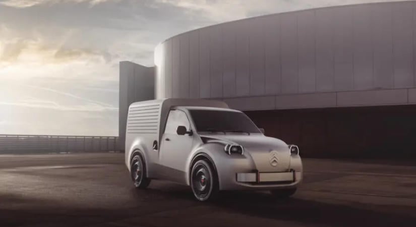 Áruszállító kacsa? Íme a Citroën 2 CV Fourgonnette Concept!