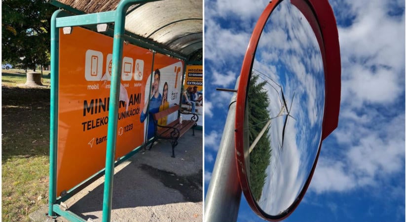 Most telt be a pohár! Újabb rongálás történt Szentlőrincen