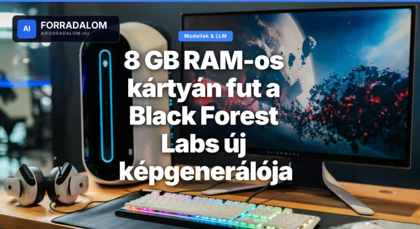 8 GB RAM-os kártyán fut a Black Forest Labs új képgenerálója