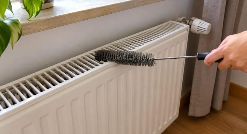 Sokan elfelejtik megtisztítani a radiátor ezen részét, pedig a fűtés is rosszabb lehet tőle