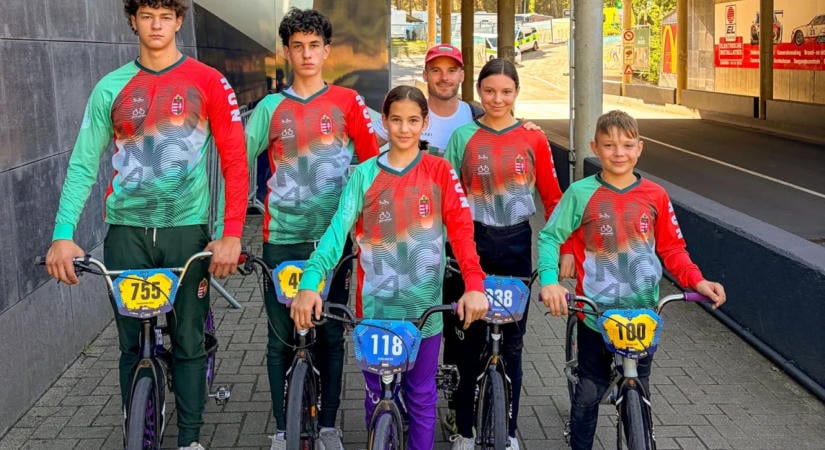 Értékes tapasztalatokkal zárta a BMX Európa-kupát a magyar válogatott