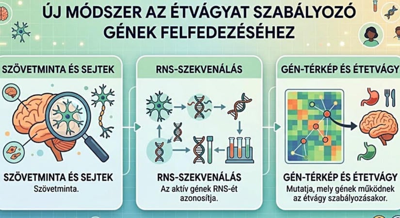 Új módszer mutatja meg, milyen gének működnek az étvágyat szabályozó emberi idegsejtekben