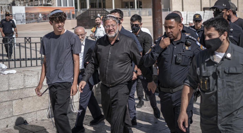 Fogolypolitikával kampányol szélsőjobboldali nemzetbiztonsági miniszter, szétszakadhat izraeli jobboldali szövetség
