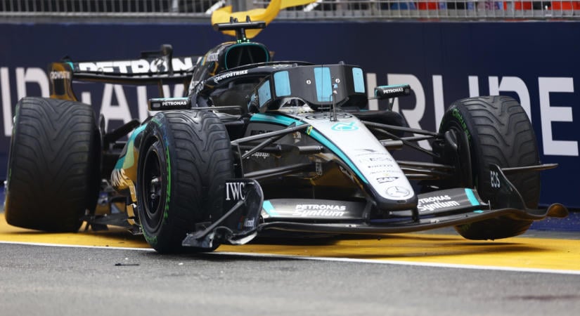 Leszakadt az ég, 9 kieső az F1-sprinten