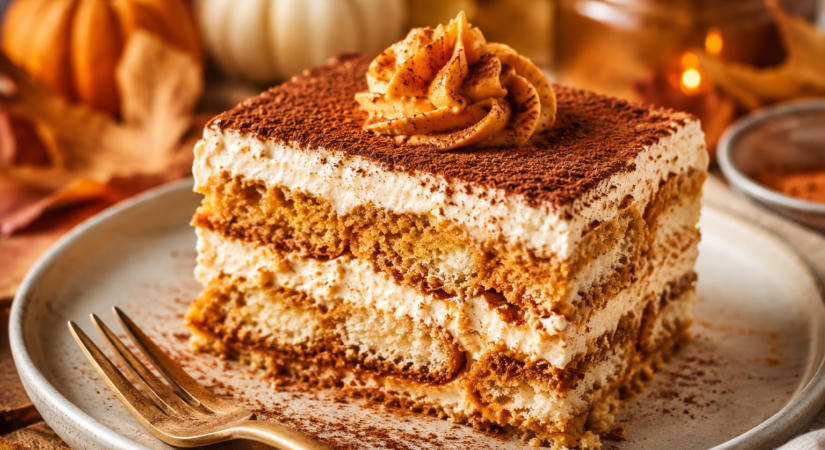 Ez az ősz új kedvenc desszertje: pumpkin spice tiramisu, amit sütni sem kell