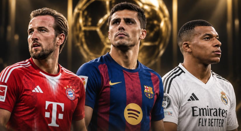 Kane, Rodri vagy Mbappé? – minden idők egyik legszorosabb Aranylabda-versenye jöhet