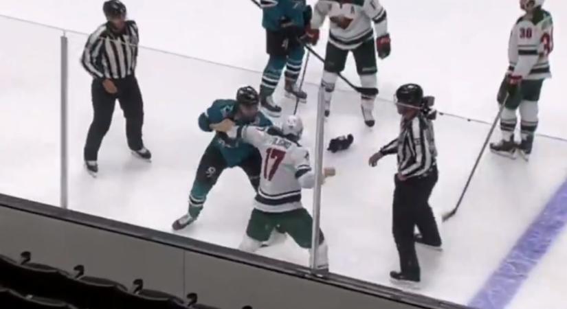 Marcus Foligno a legkedvesebb hokis, aki véresre veri az ellenfelét