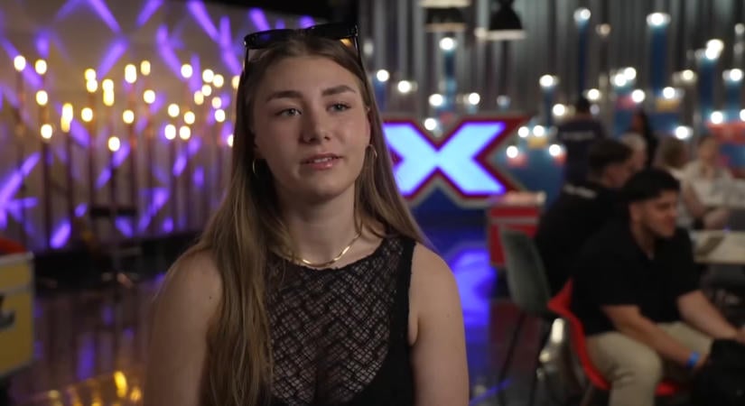 Rajzol, énekel és sportol: Szlovákiából érkezett az X-Faktor Válogatójára a 15 éves Hanusic Sophia