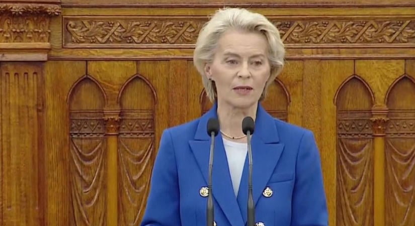 Von der Leyen nem bírta ki a parlamenti pódiumon sem: félreérthetetlen üzenetet küldött az Európai Bizottság elnöke – a Parlamentben fedte fel a Magyar Péterrel kötött alku részleteit