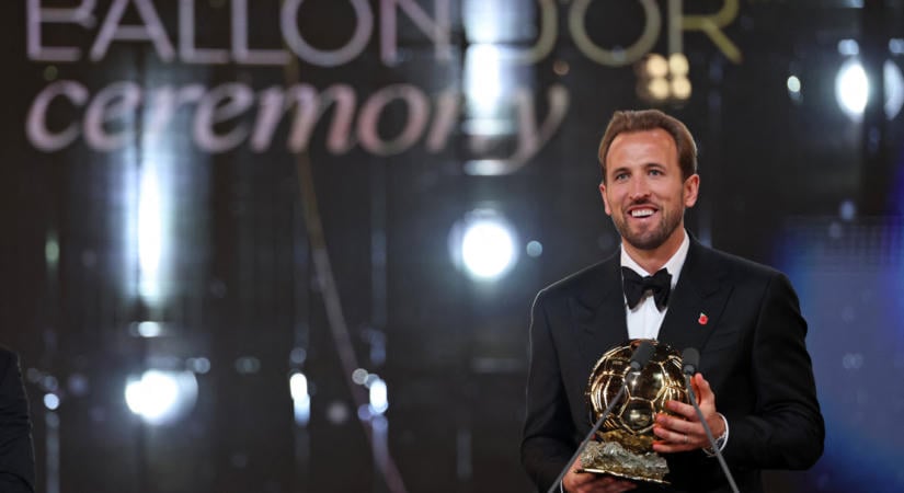 Harry Kane kapta az Aranylabdát