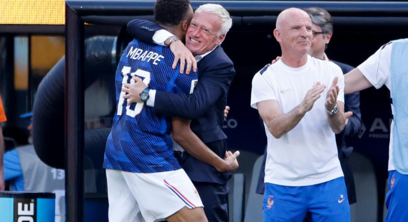 Deschamps megvédte Mbappét: „Kylian nem diktátor, fantasztikus kapitány”