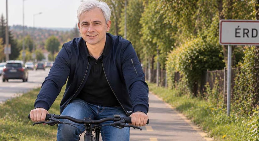 Holland példára épülhet kerékpáros szupersztráda-hálózat az agglomerációban: Csőzik László, Érd polgármestere ötleteket hozott haza