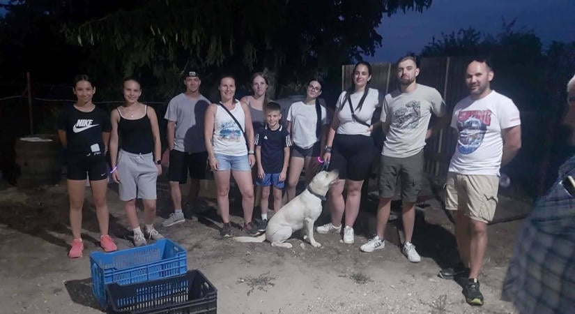 Még a kutyák is részt vettek a kis zalai falu bagolytúráján