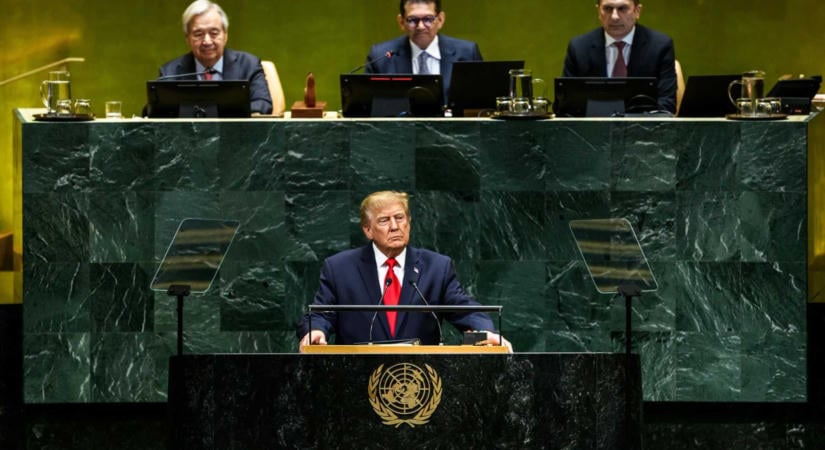 Trump az ENSZ-közgyűlésen: a félidős választások után lehet megállapodás Teheránnal