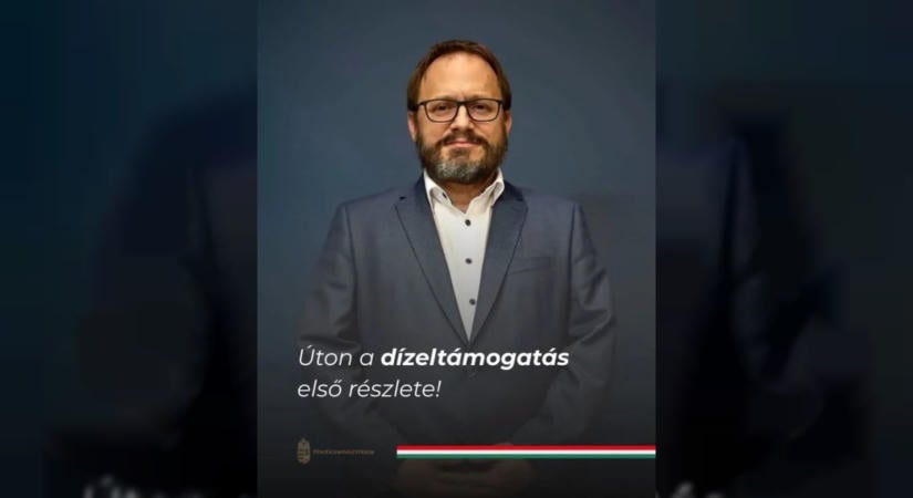 Megérkezett a dízeltámogatás első részlete 858 ezer autósnak