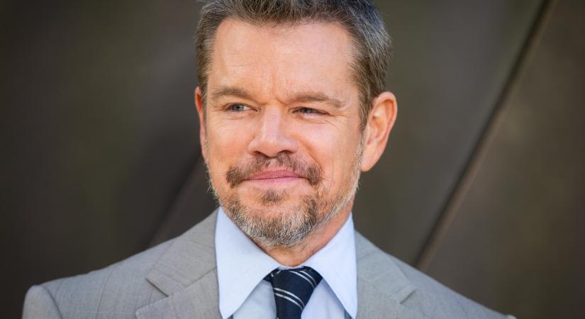 Matt Damon lányai ellopták a show-t az Odüsszeia premierjén