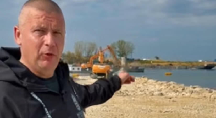 Rendhagyó békeidős feladatot kaptak a katonák: több mint 22 ezer köbméter követ építettek be a Duna medrébe