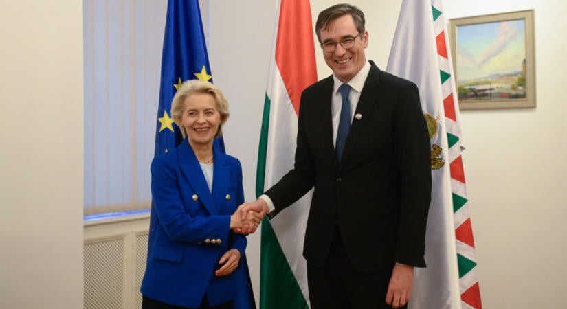Ursula von der Leyen köszönetet mondott Budapestnek