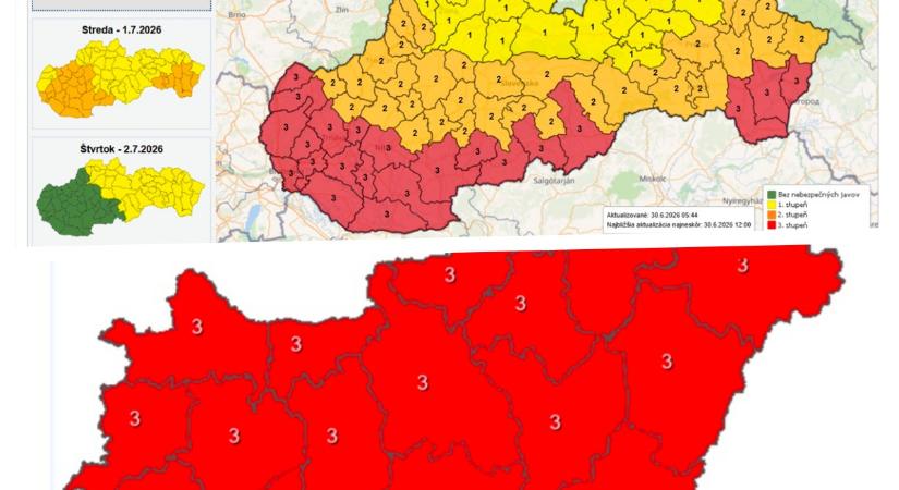Megdőlt a melegrekord, a hőmérséklet elérte a 41 Celsius-fokot