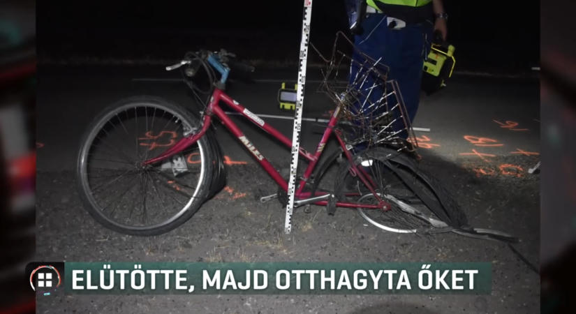Halálra gázolta a két biciklist, majd elhajtott - elfogták a sofőrt