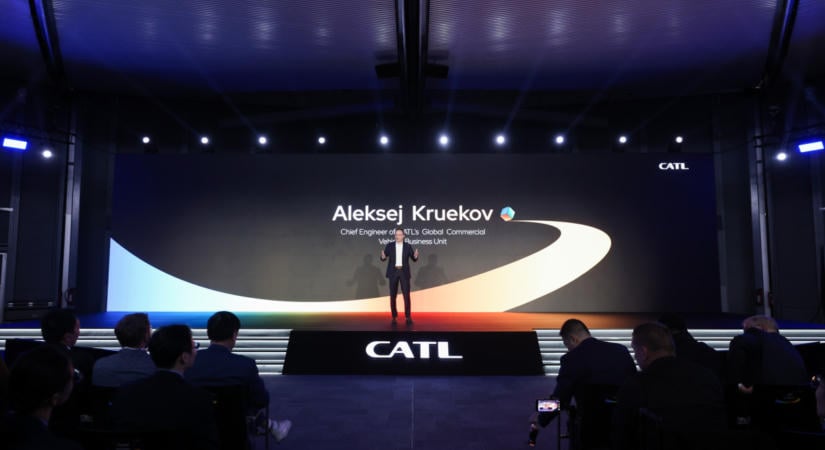 A CATL bemutatta legújabb, haszongépjárművekhez fejlesztett akkumulátorát