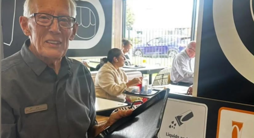 91 évesen is a McDonald’sban dolgozik – mi a titka?