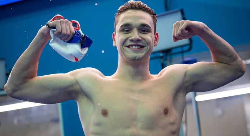 Milák Kristóf egy este 2 aranyat is nyert a párizsi Eb-n
