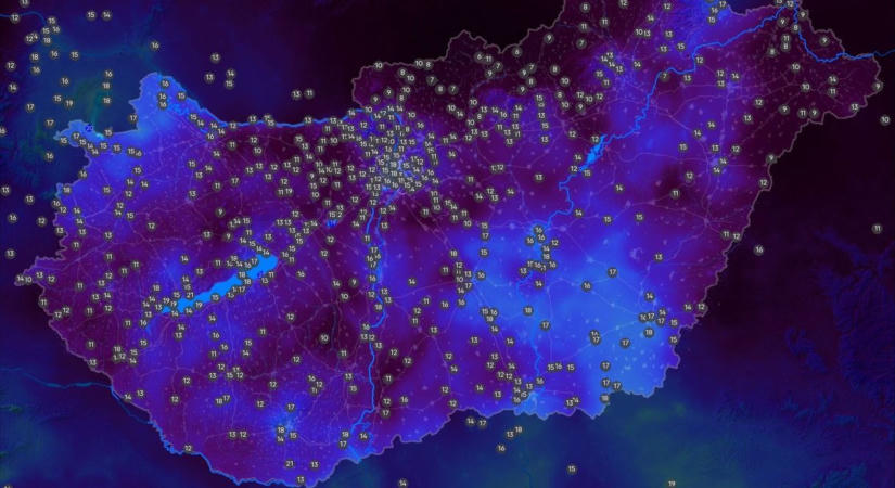 Csípősen indult a nap, Zabarban alig több mint öt Celsius-fokot mértek